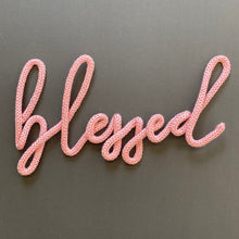 Knitted Words - Blessed