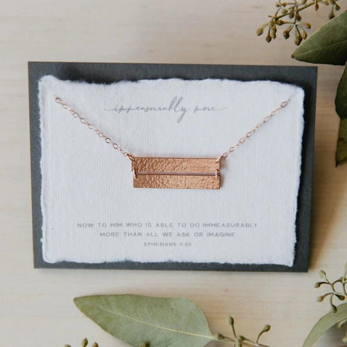 Immeasurably More Necklace