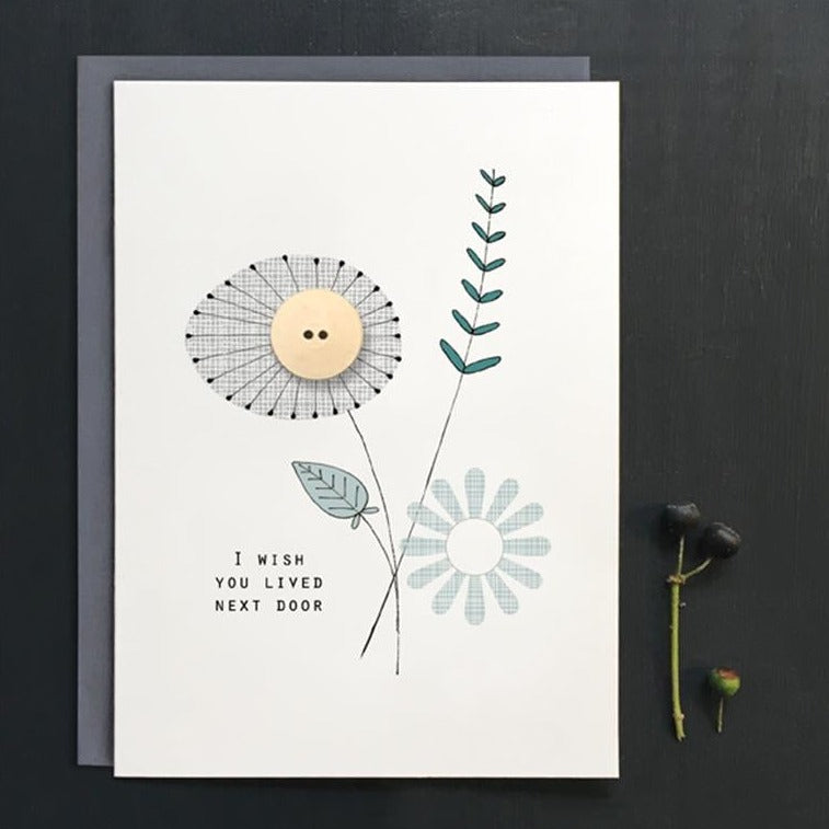 Flower Card Miss You