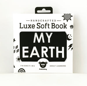 Luxe Soft Baby Book - My Earth