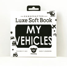 Luxe Soft Baby Book - My Vehicles