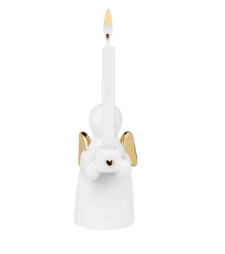 Porcelain Angel Candle Holder