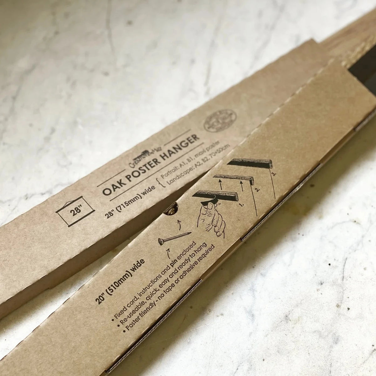 Oak Poster Hangers
