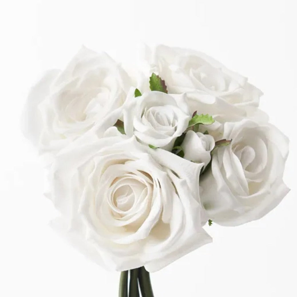 Rose Bouquet - Winter White