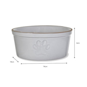 Stoneware Pet Bowl (small)