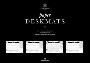 Paper Desk Mat
