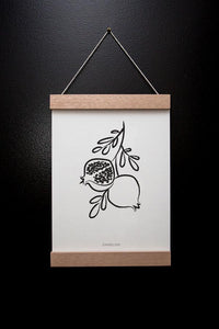 Poster Hanger - Tassie Oak