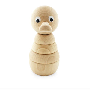 Wooden Stacking Puzzle Duck