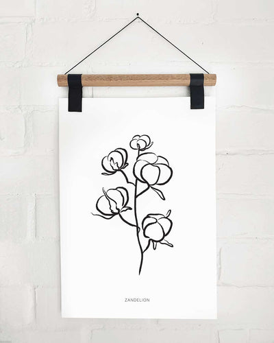 Print - Cotton by Zandelion