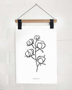 Print - Cotton by Zandelion
