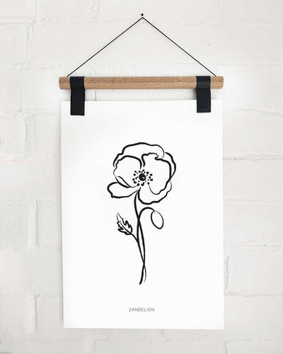 Print - Poppy by Zandelion